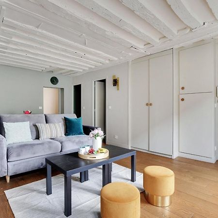 Chic Apartment -1Br-4P- Haut Marais - Republique París Exterior foto